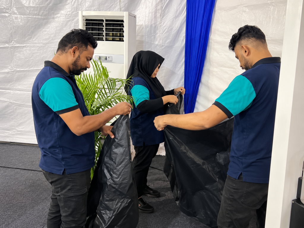Project photo 5: Cleaner Supply for a Corporate AGM Event in Kuala Lumpur